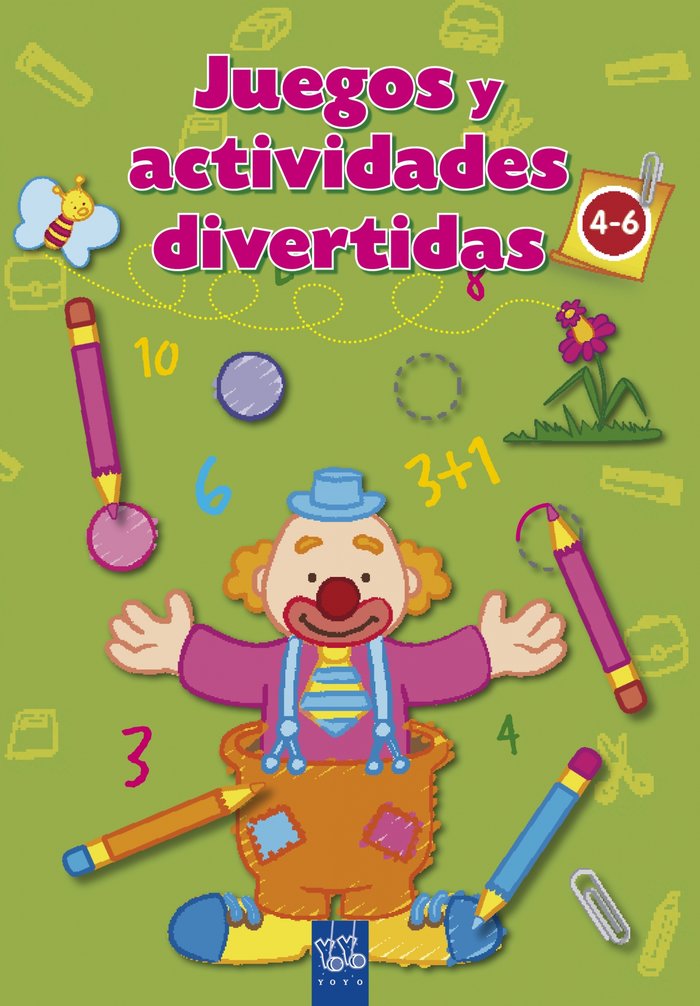 Juegos y actividades divertidas. Verde, de YOYO | portada del libro