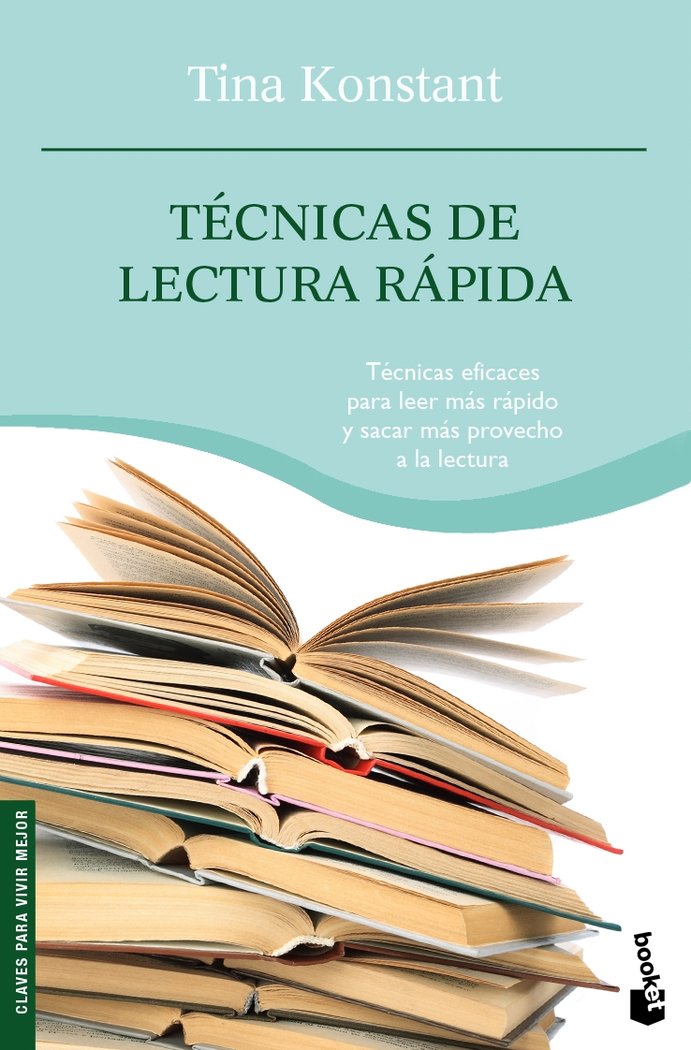 Técnicas de lectura rápida, de TINA KONSTANT | portada del libro