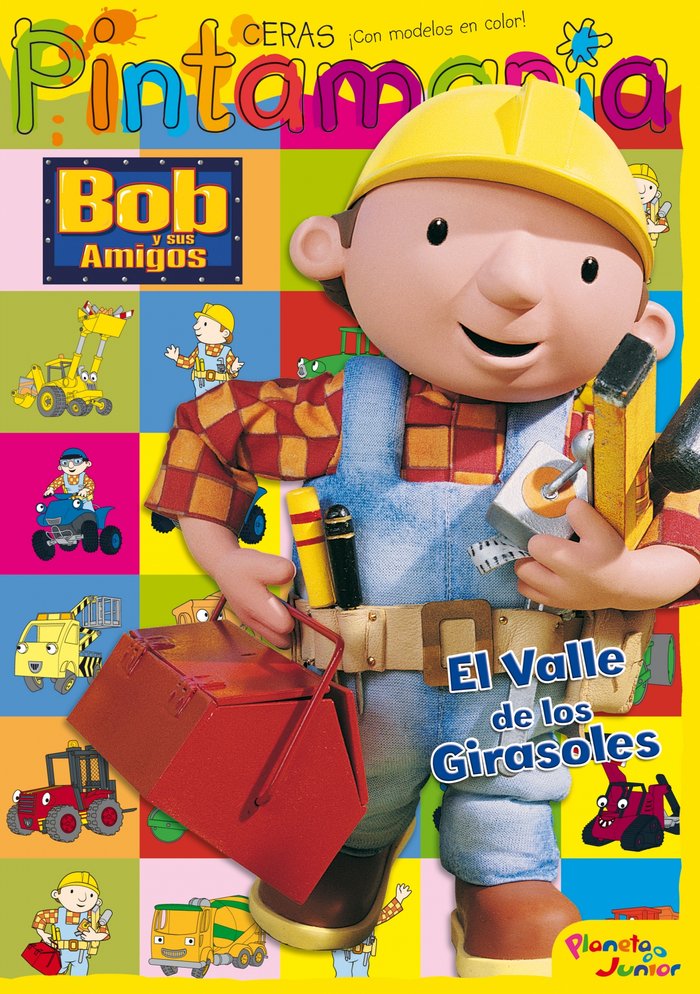 Bob y sus amigos. Pintamanía Ceras, de Bob y sus amigos | portada del libro