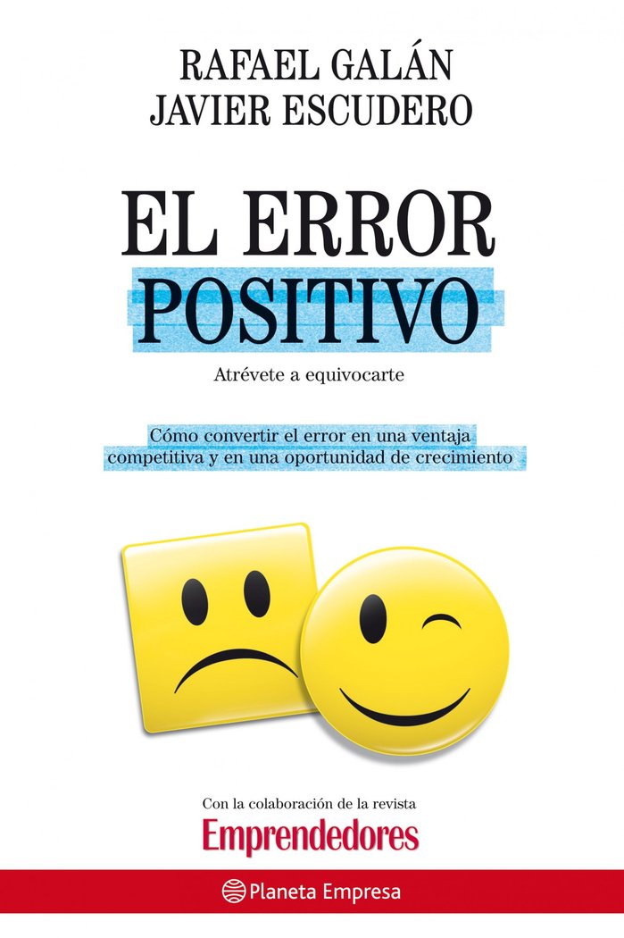 El error positivo, de Hachette Filipacchi | portada del libro