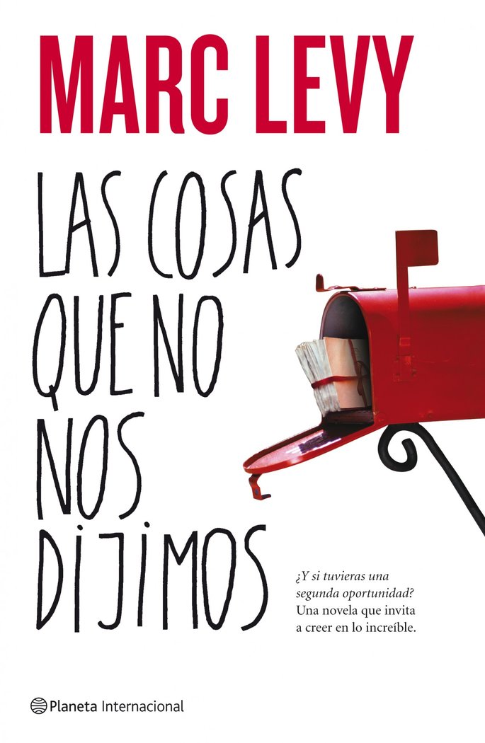 Las cosas que no nos dijimos, de Levy | portada del libro