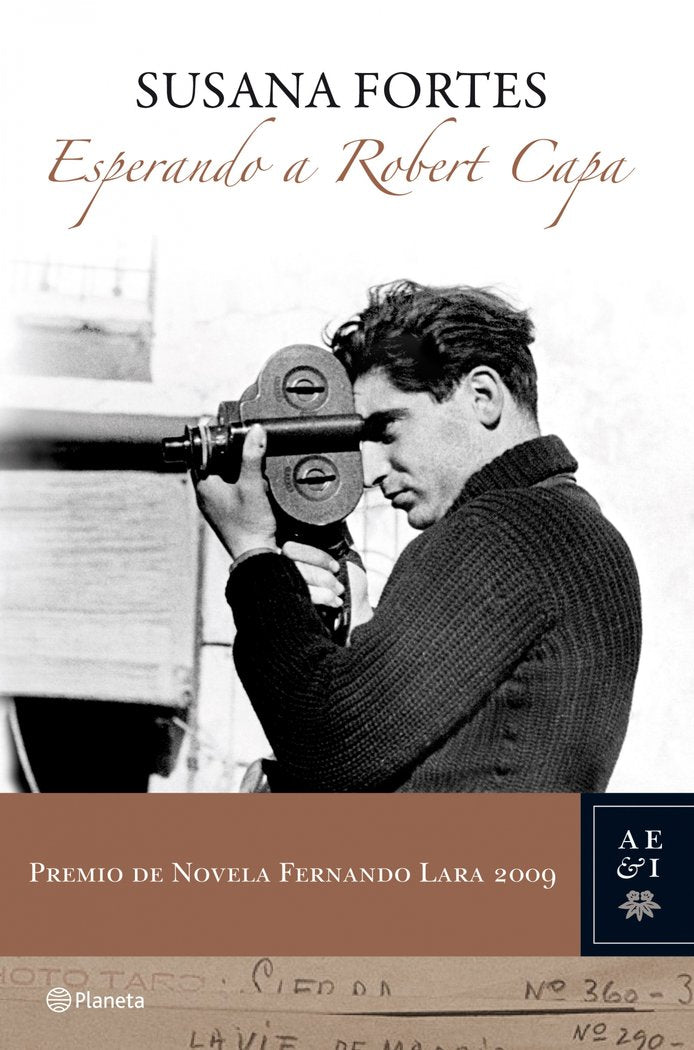 Esperando a Robert Capa, de Fortes | portada del libro