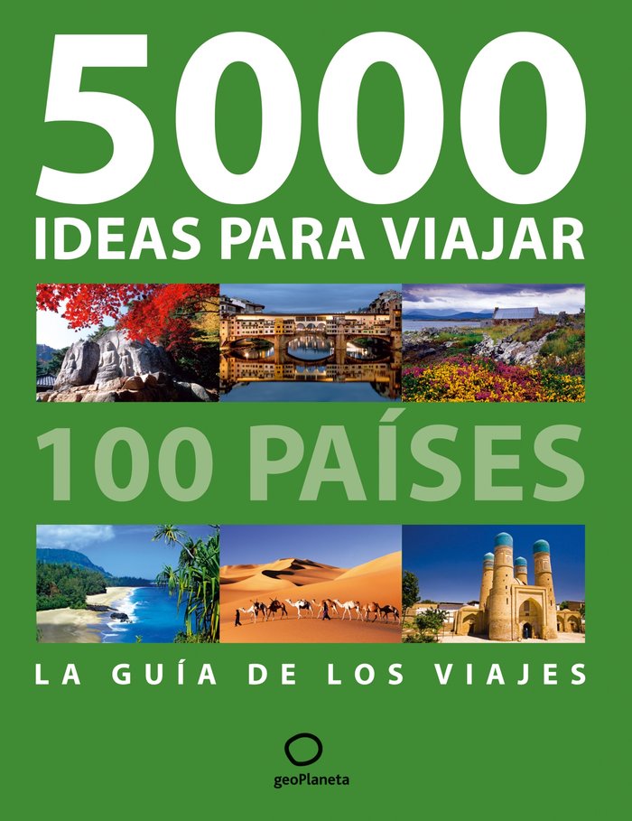 5000 ideas para viajar a 100 pa¡ses, de AA. VV. | portada del libro