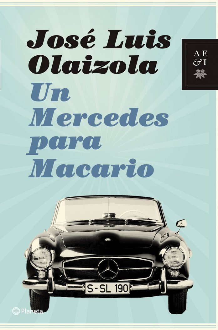 Un Mercedes para Macario, de Olaizola | portada del libro