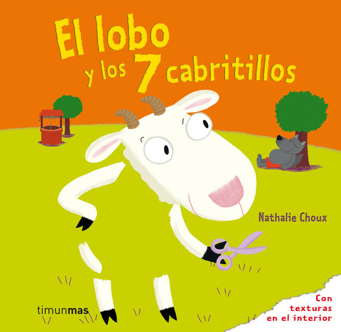 El lobo y los 7 cabritillos, de Choux | portada del libro