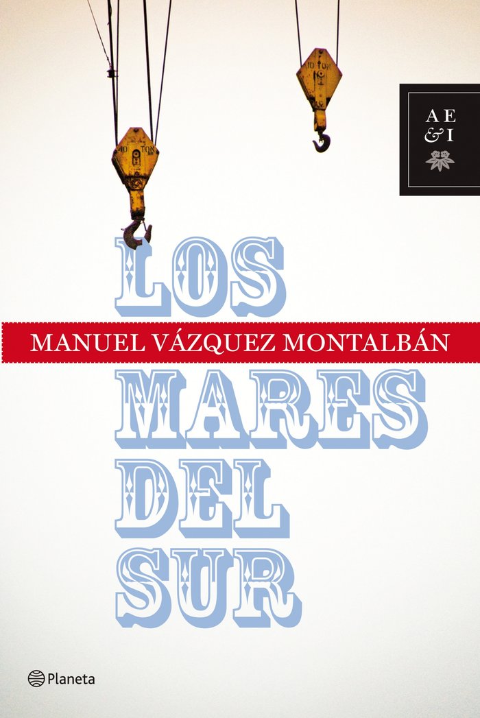 Los mares del Sur, de Vázquez Montalbán | portada del libro