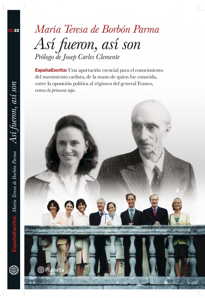Así fueron, así son, de Borbón Parma | portada del libro