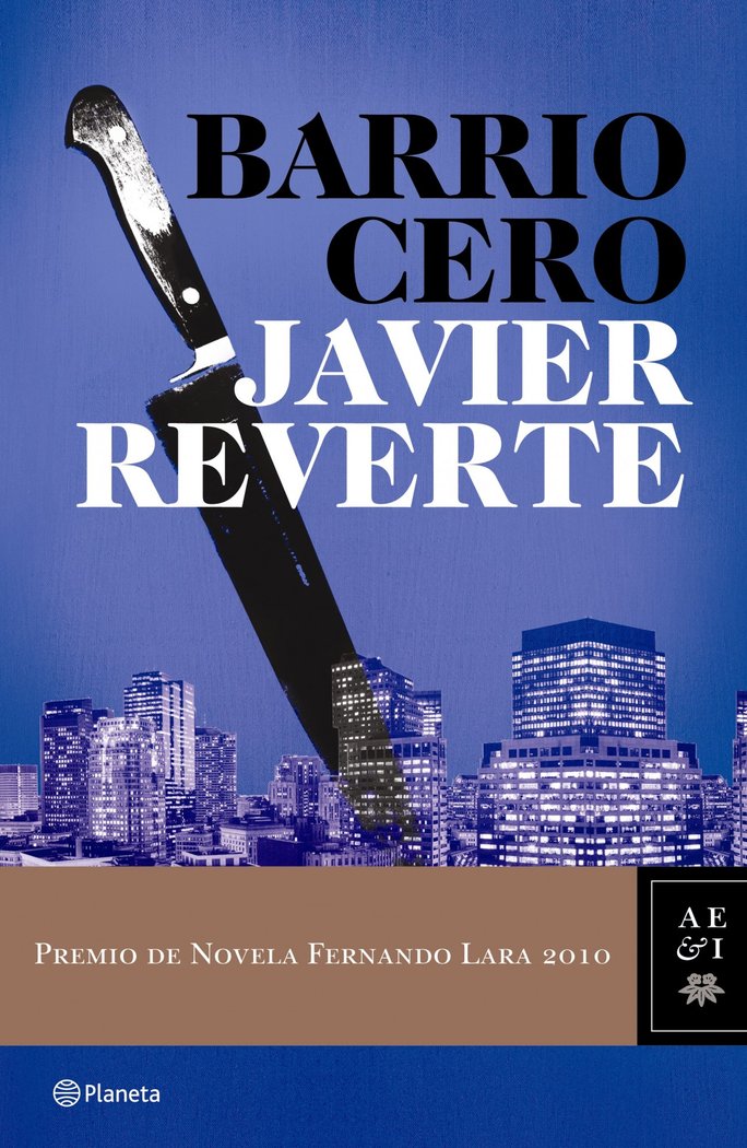 Barrio Cero, de Reverte | portada del libro