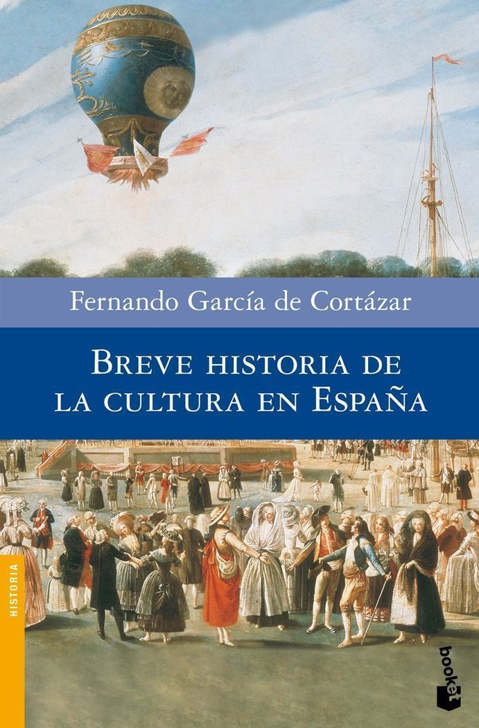 Breve historia de la cultura en España, de García de Cortázar | portada del libro