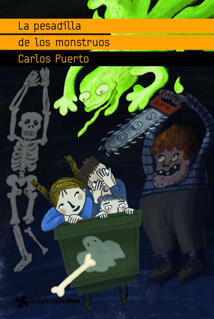 La pesadilla de los monstruos, de Puerto, Carlos | portada del libro