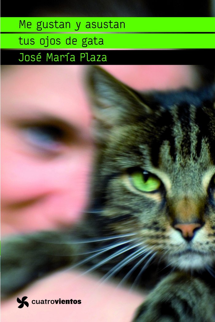 Me gustan y asustan tus ojos de gata, de Plaza, José María | portada del libro