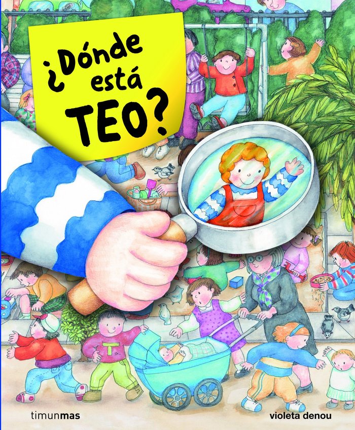 ¿Dónde está Teo?, de Denou | portada del libro