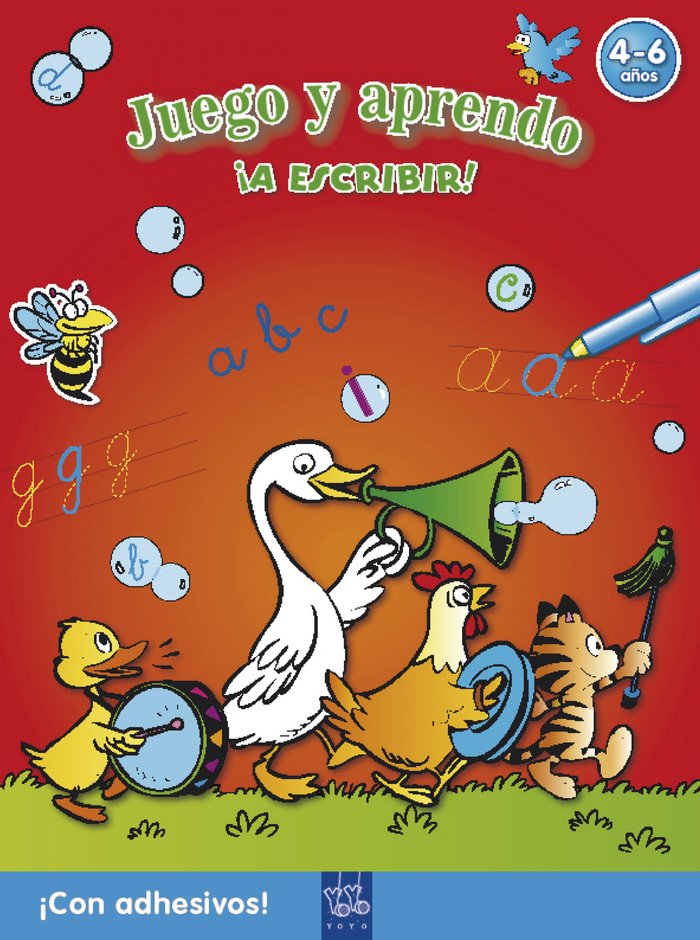 ¡A escribir!, de YOYO | portada del libro