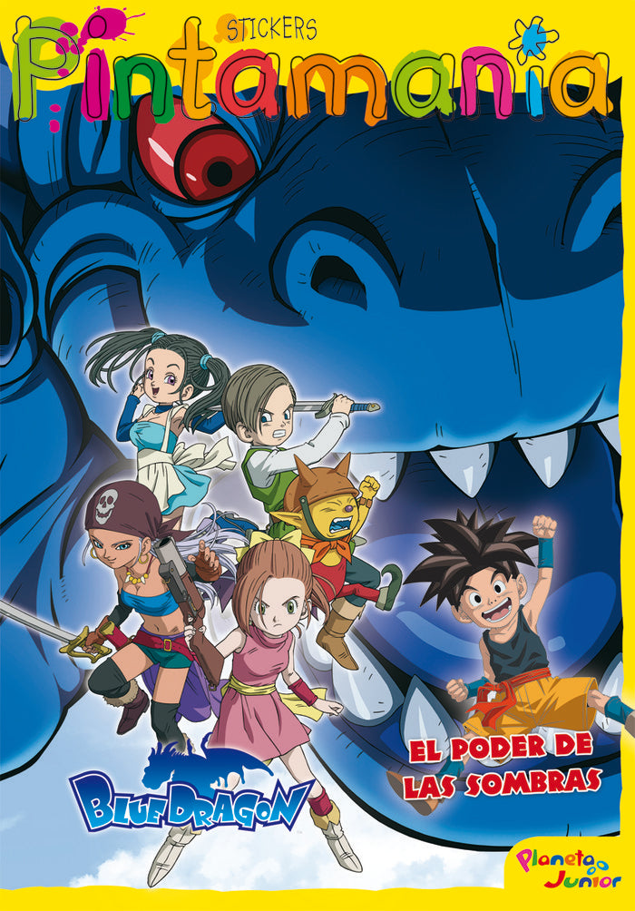 Blue Dragon. Libro de adhesivos, de Blue Dragon | portada del libro