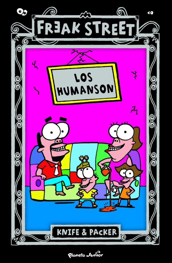 Los Humanson, de Knife & Packer | portada del libro
