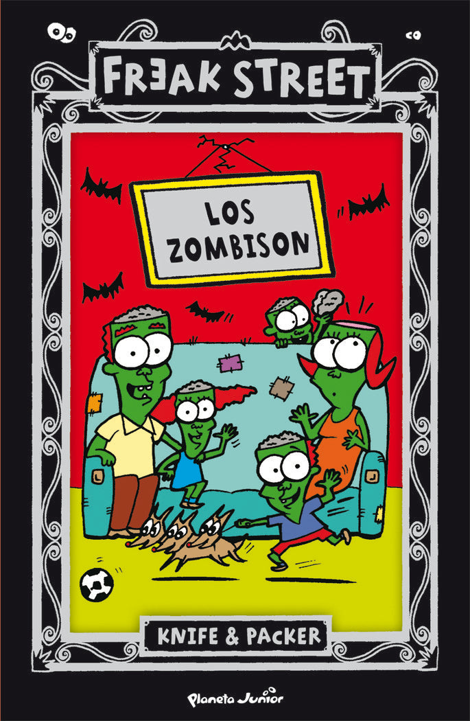 Los Zombison, de Knife & Packer | portada del libro