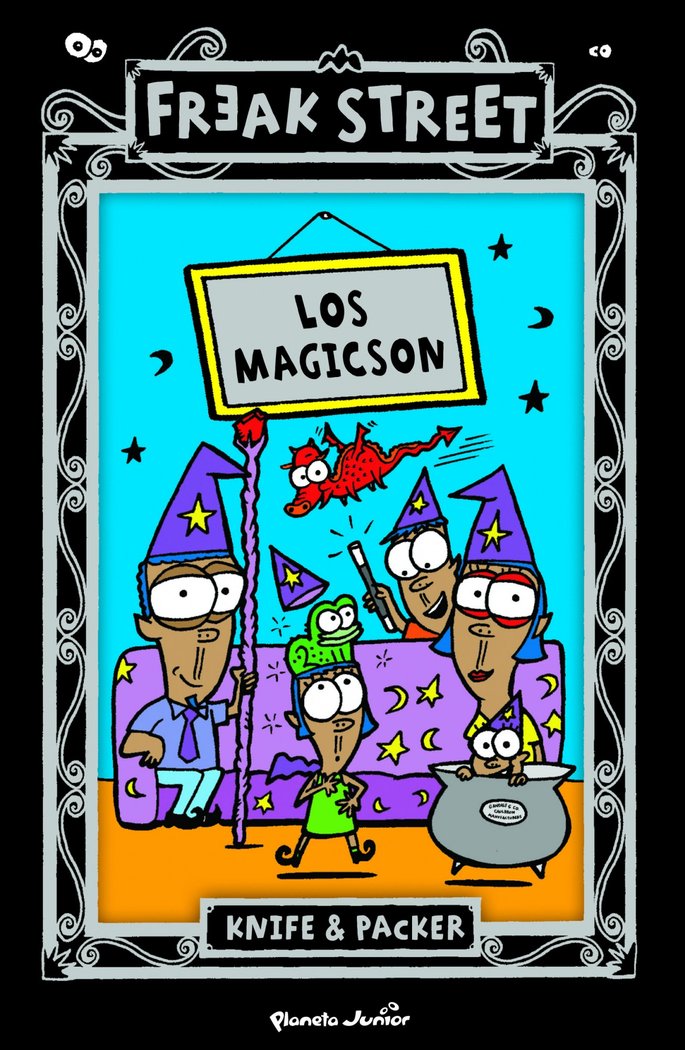 Los Magicson, de Knife & Packer | portada del libro