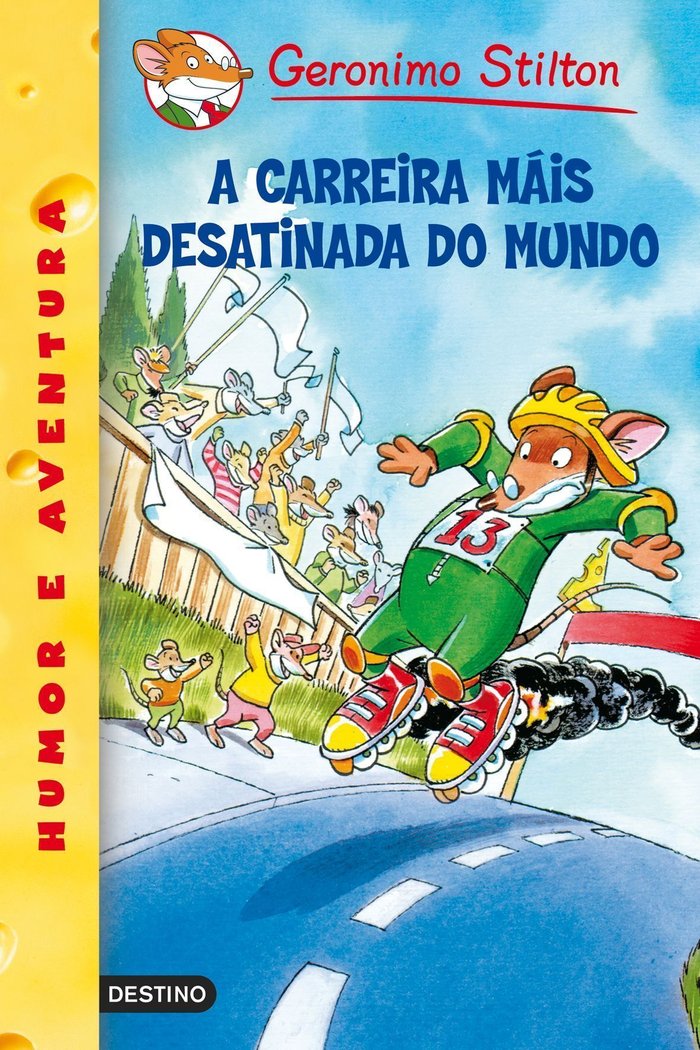 A carreira máis desatinada do mundo, de Stilton | portada del libro
