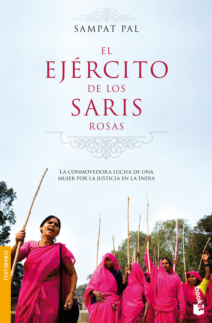 El ejército de los saris rosas, de SAMPAT PAL | portada del libro