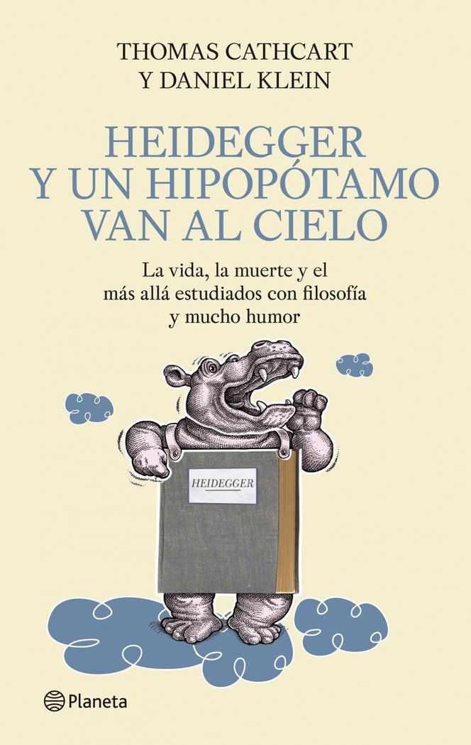 Heidegger y un hipopótamo van al Cielo, de Cathcart | portada del libro