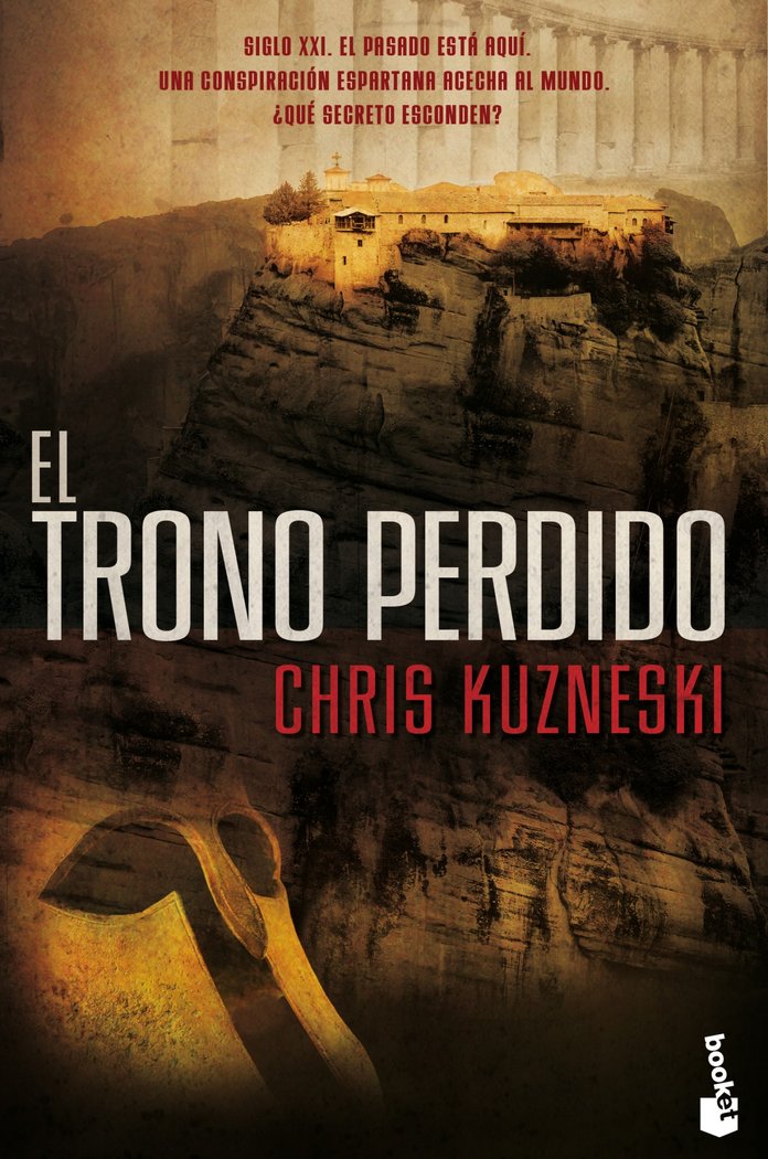 El trono perdido, de Kuzneski, Chris | portada del libro