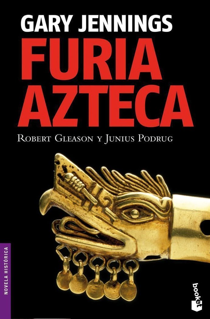 Furia azteca, de Jennings | portada del libro