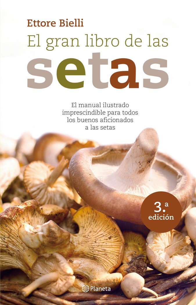 El gran libro de las setas, de Bielli | portada del libro
