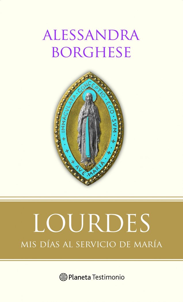 Lourdes, de Borghese | portada del libro