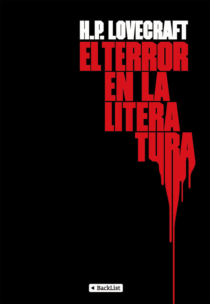 El terror en la literatura, de Lovecraft | portada del libro