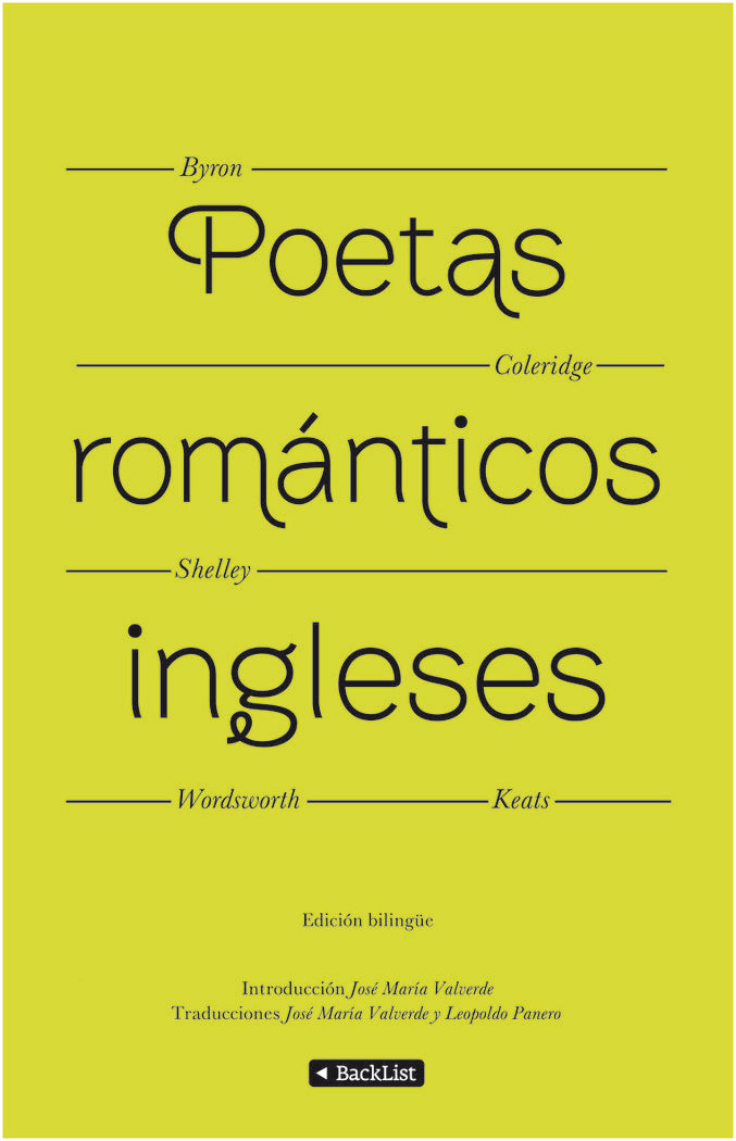 Poetas románticos ingleses (Edición bilingüe), de AA. VV. | portada del libro