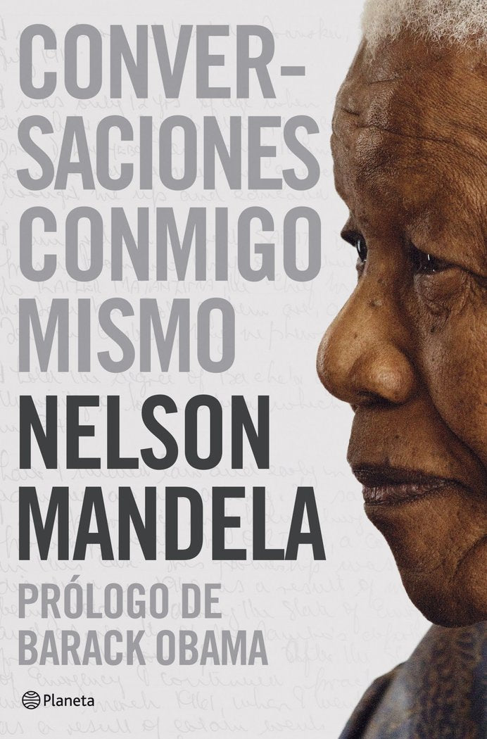 Conversaciones conmigo mismo, de NELSON MANDELA | portada del libro