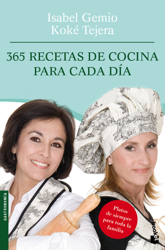 365 recetas de cocina para cada día, de Gemio | portada del libro