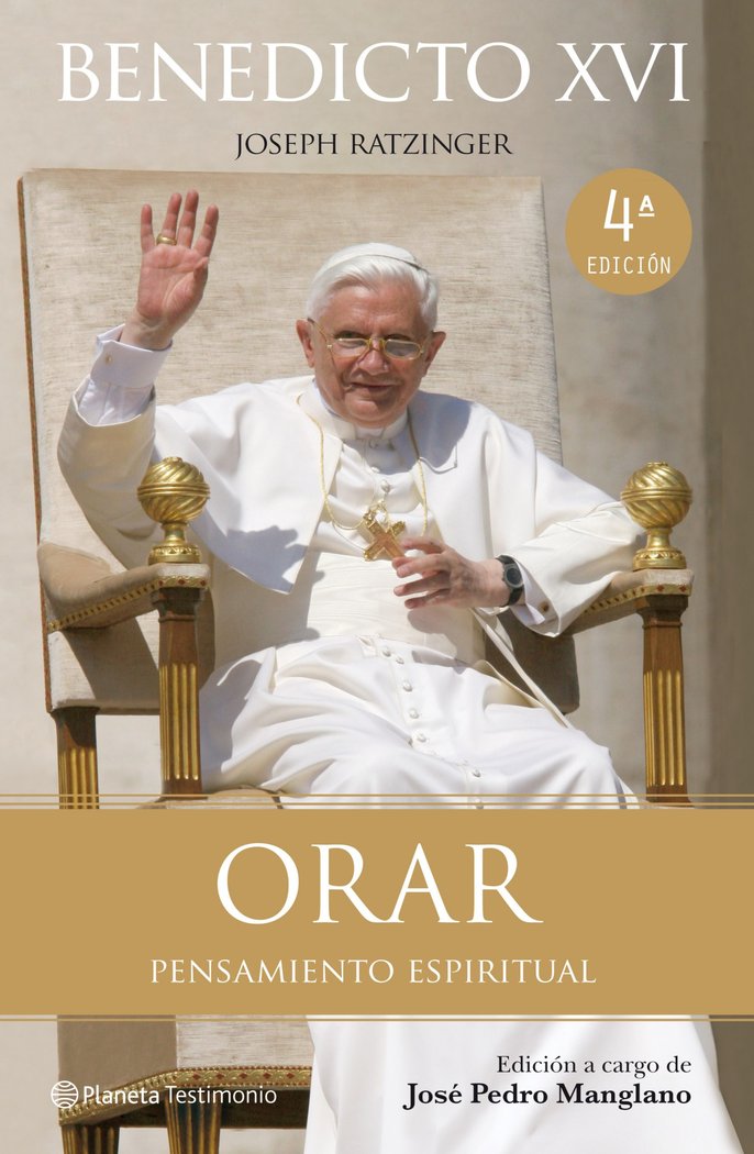 Orar, de Benedicto XVI | portada del libro
