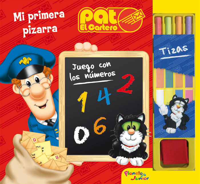 Pat el Cartero. Mi primera pizarra, de Rimbaud | portada del libro