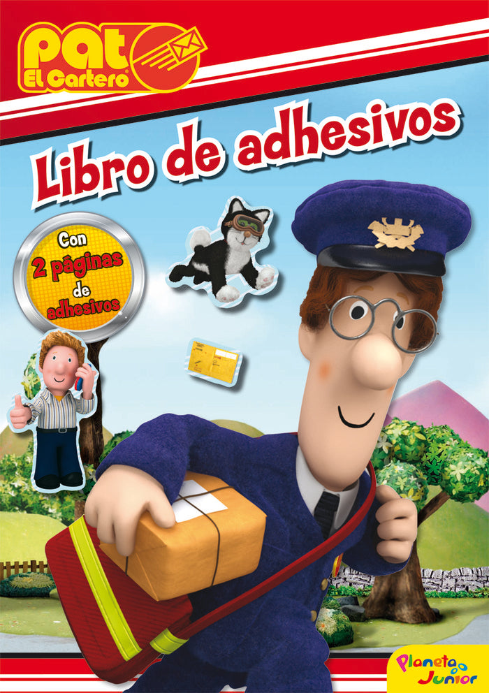 Pat el cartero. Libro de adhesivos, de Rimbaud | portada del libro
