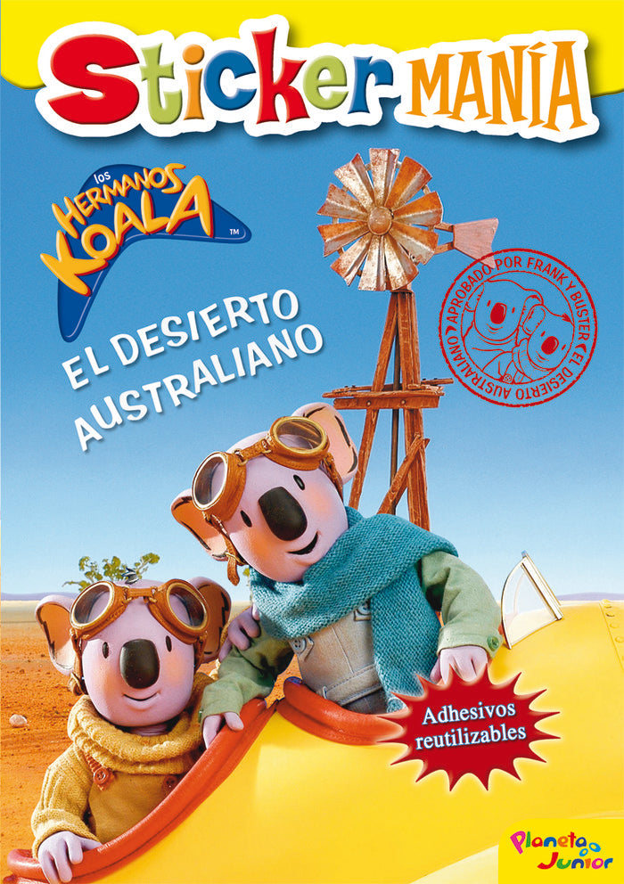 Los Hermanos Koala. Stickermanía 1, de Los Hermanos Koala | portada del libro