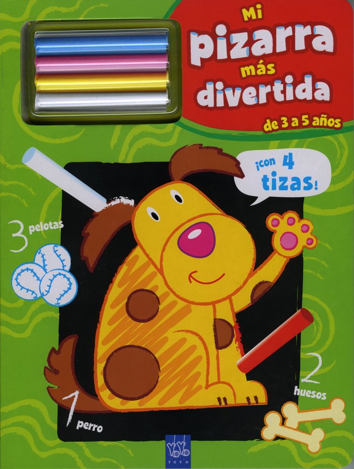 Mi pizarra más divertida. Verde, de YOYO | portada del libro