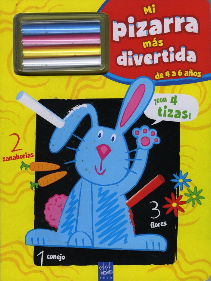 Mi pizarra más divertida. Amarillo, de YOYO | portada del libro