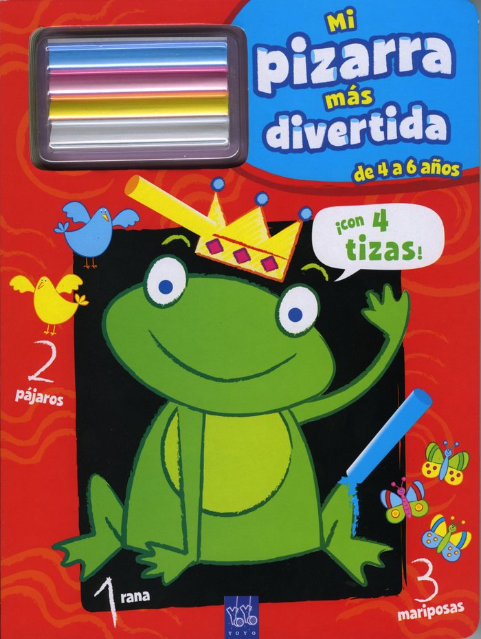 Mi pizarra más divertida. Rojo, de YOYO | portada del libro