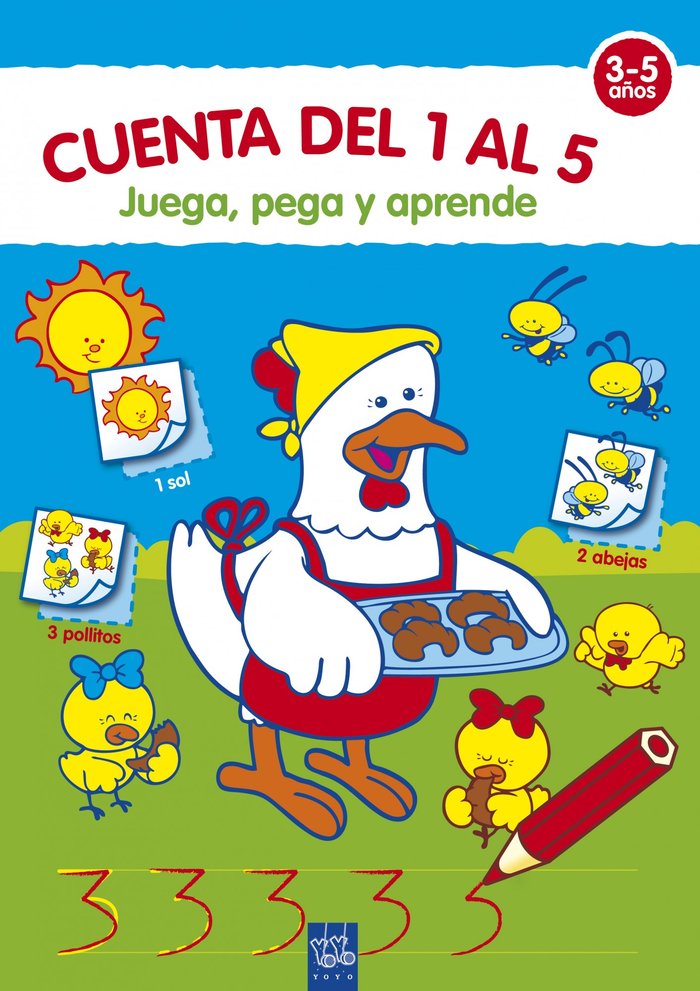 Cuenta del 1 al 5, de YOYO | portada del libro