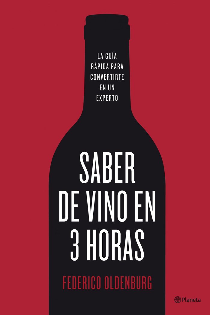 Saber de vino en tres horas, de Oldenburg | portada del libro