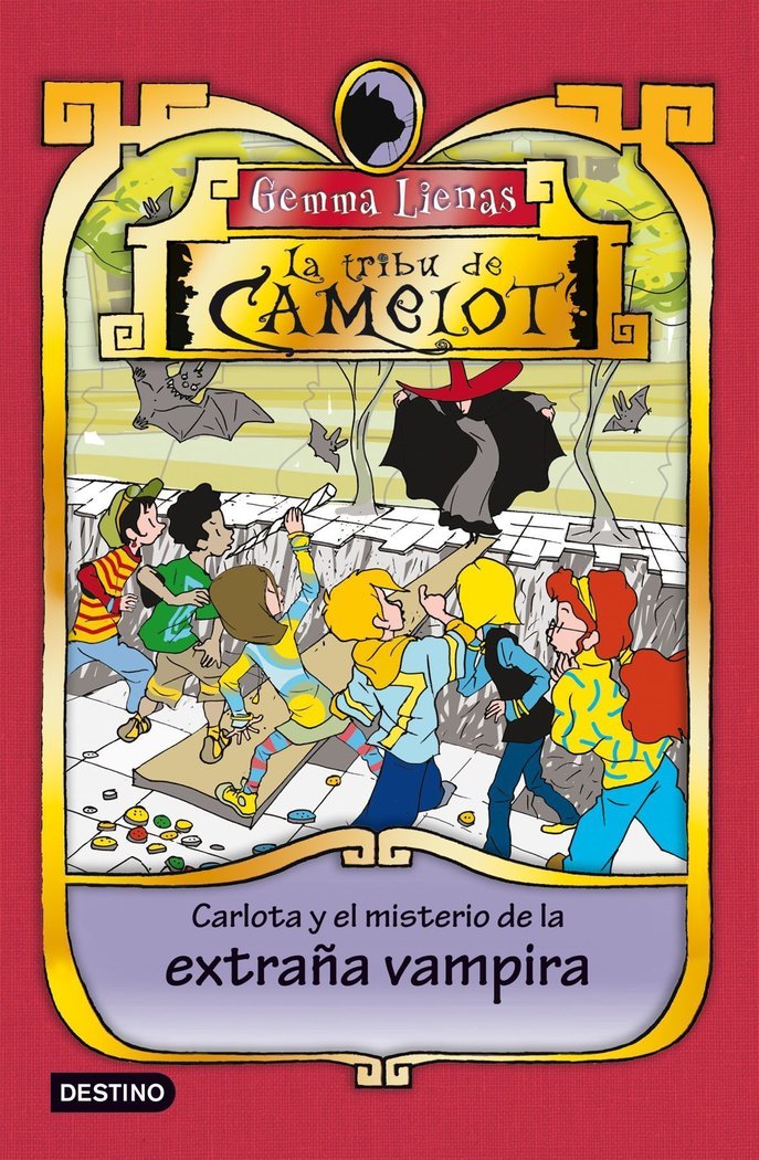 Carlota y el misterio de la extraña vampira, de Lienas, Gemma | portada del libro