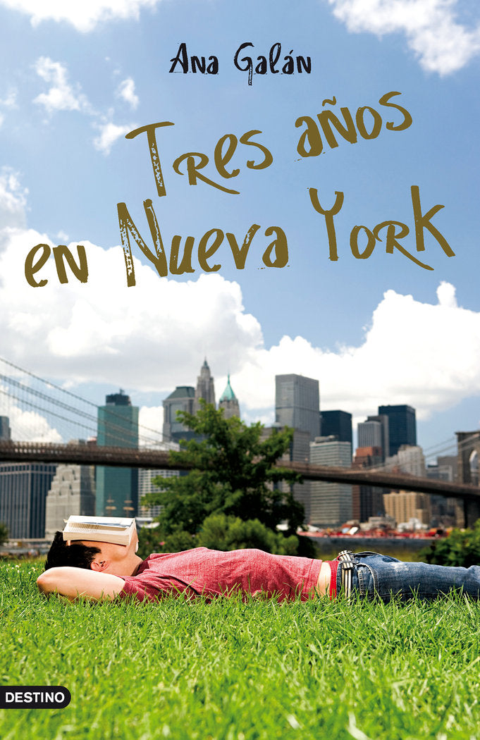 Tres años en Nueva York, de Galán | portada del libro