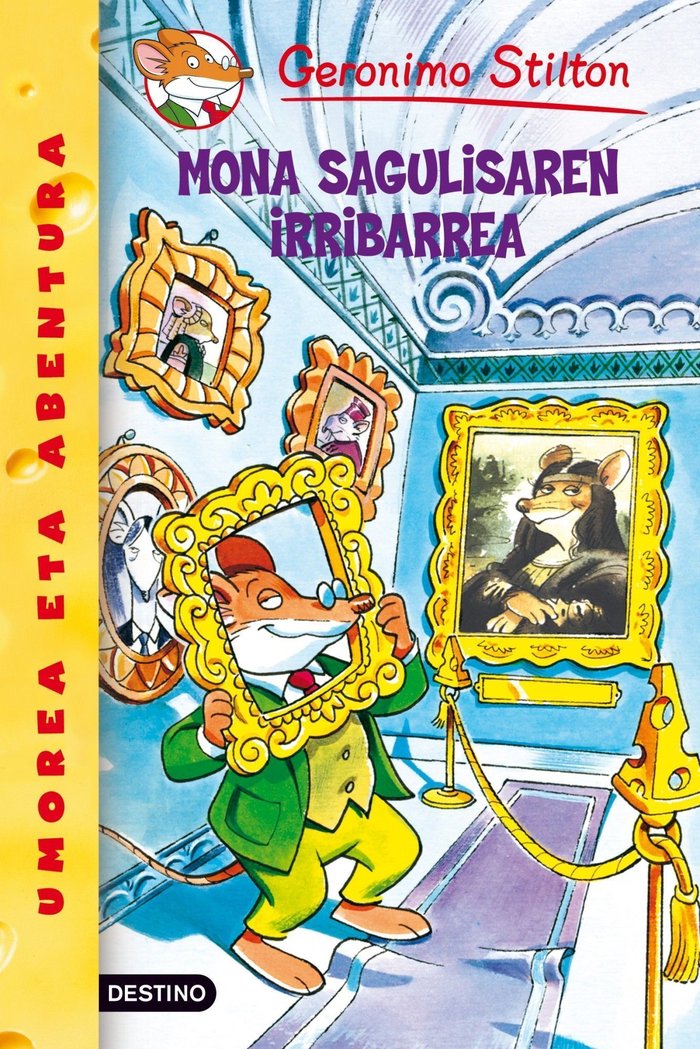 Mona Sagulisaren Irribarrea, de Stilton | portada del libro