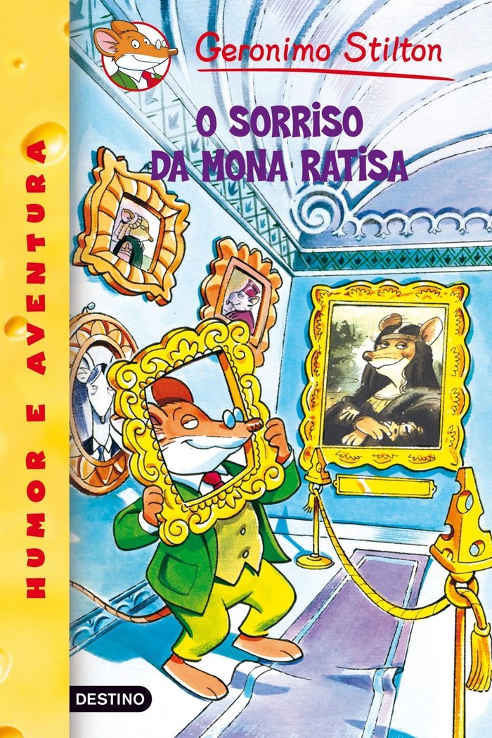 O sorriso da Mona Ratisa, de Stilton | portada del libro
