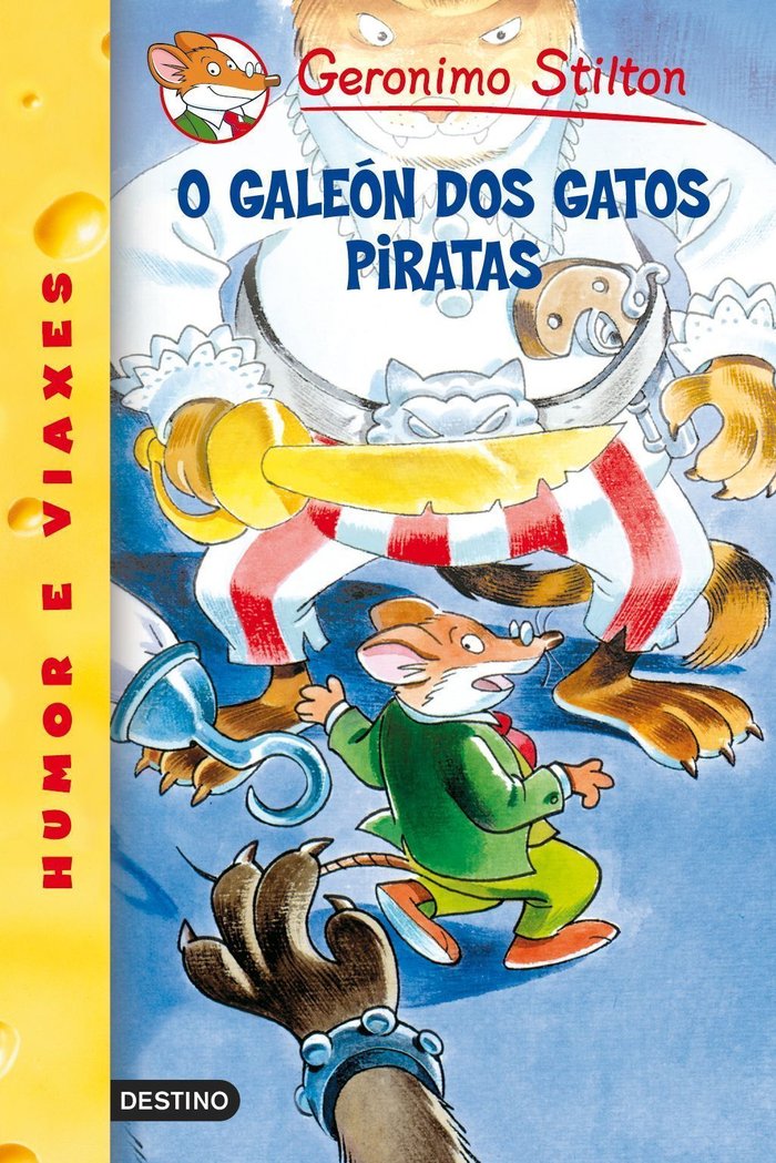 O galeón dos gatos piratas, de Stilton, Geronimo | portada del libro