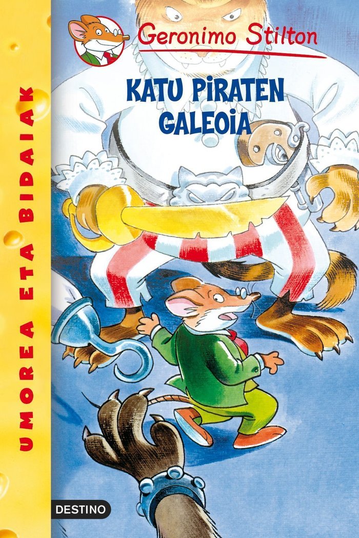 Katu piraten galeoia, de Stilton | portada del libro