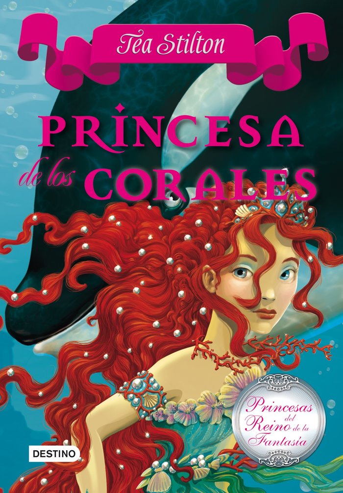 Princesa de los corales, de Stilton | portada del libro