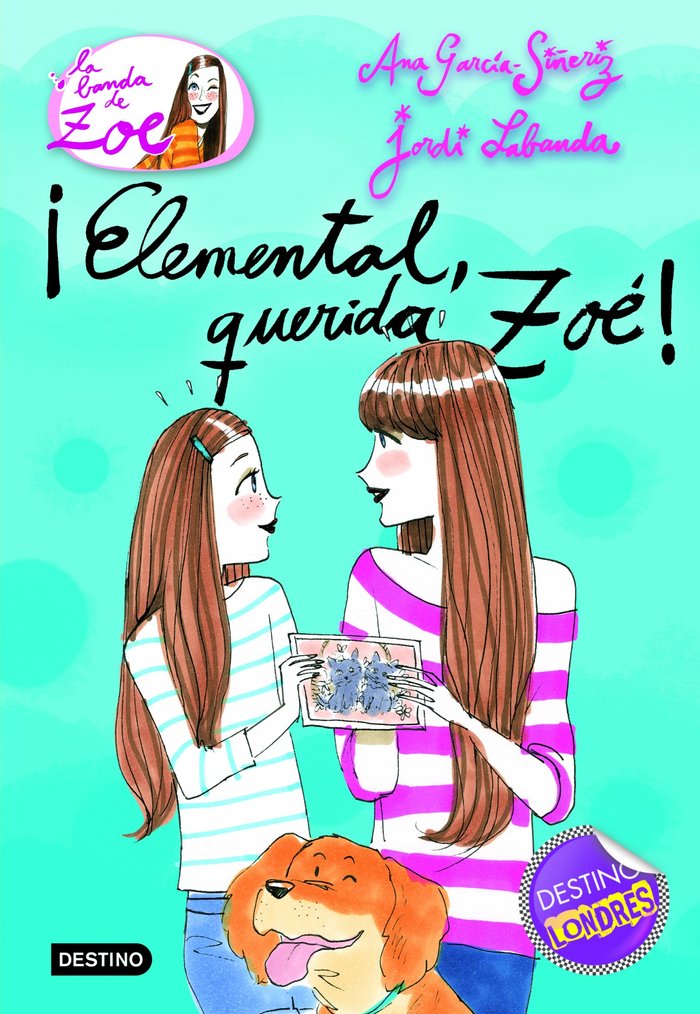 ¡Elemental, querida Zoé!, de García-Siñeriz | portada del libro