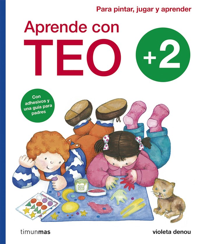 Aprende con Teo +2, de Denou, Violeta | portada del libro